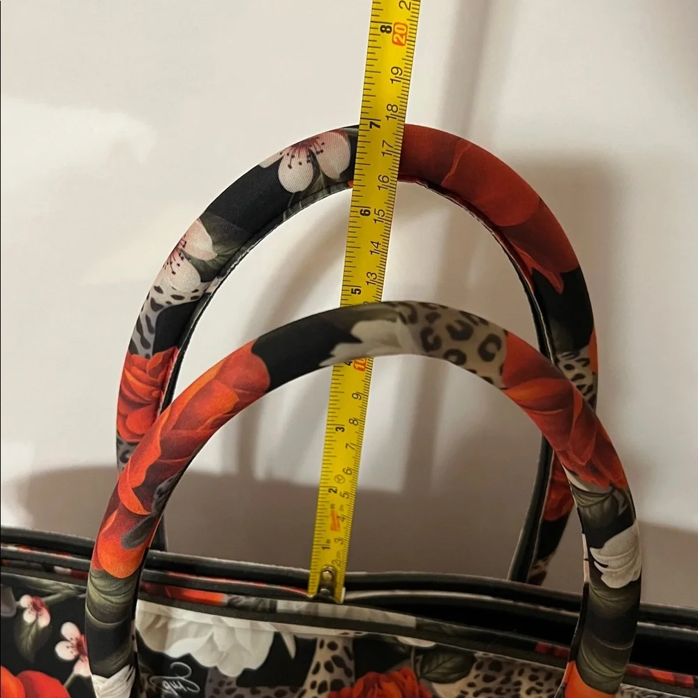 Save My Bag. Model Miss Lycra.  Leopard and Floral Print. NWOT. Bought in Italy